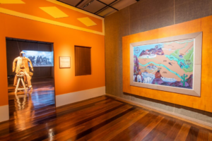 Quarta sala da exposição “Mestre de Ofício - Espedito Seleiro”