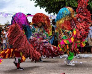 caboclo de lança em manifestação cultural